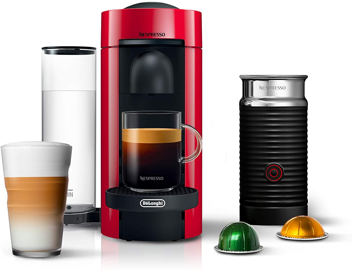 Nespresso VertuoPlus + Aeroccino Combo