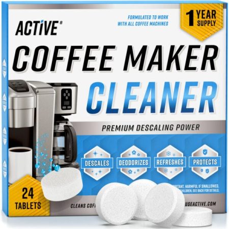 Active Coffee Maker Cleaner Tablets